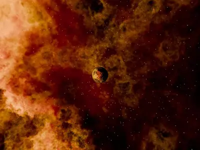 The Ignis Cataclysm Nebula HDRI 16k seamless 3D model