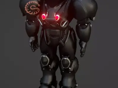 StarCraft Armor model 3D model