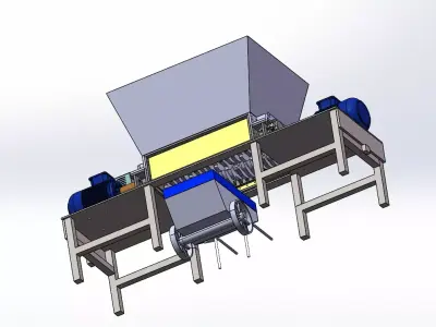 Stone Crusher  3D model