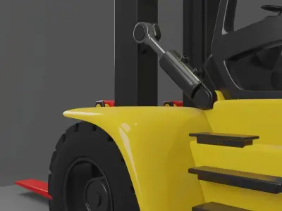AUTOELEVADOR MONTACARGAS HYSTER 3D print model