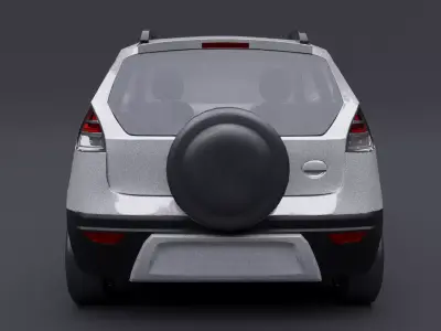 geely lc cross 3D model