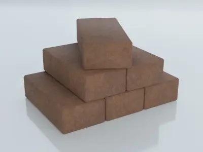 Resources Pack - Construction Low-poly 3D model