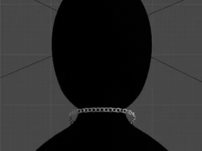 Transform your Style with the Most Innovative Made Cuban Chain Low-poly 3D model