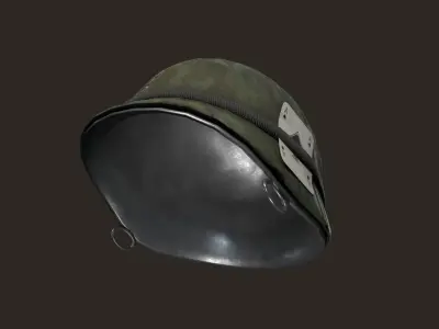 Military helmet Low-poly 3D model get
