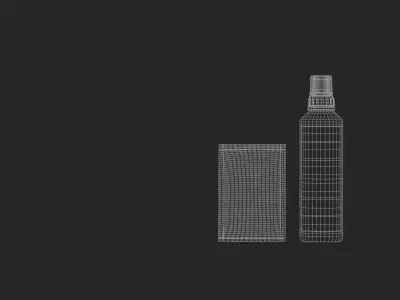 Machine Care Cleaning Product 3D model