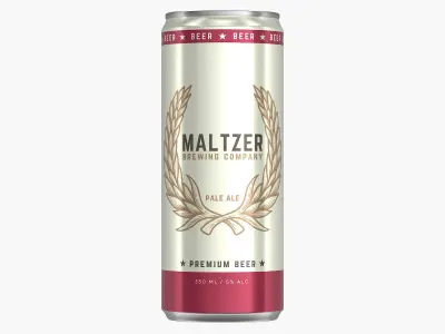  Sleek Beer Can 330ml 
