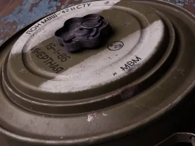 Mine PBR game ready asset Low-poly 3D model Low-poly 3D model