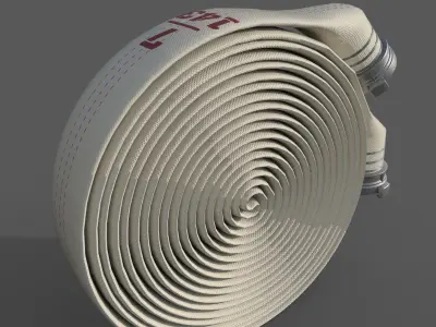 Fire hose 3D model
