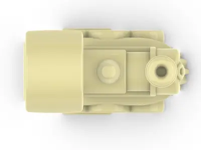 Locomotive train 3D print model