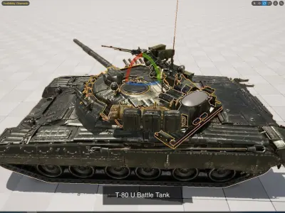 Russian Military Equipment and Facilities 3D Model Collection