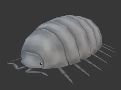 Low Poly Rolly Polly 3D model