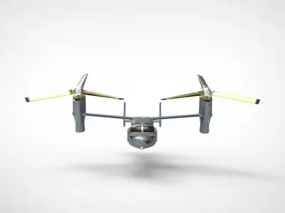 Bell Boeing MV-22B Osprey 3D model