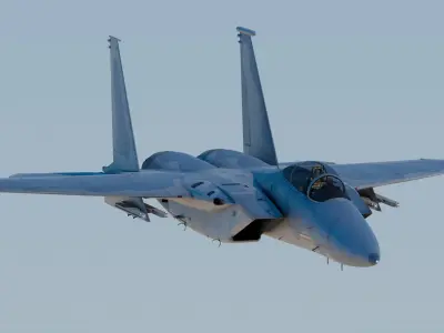McDonnell Douglas F-15 Eagle 3D model