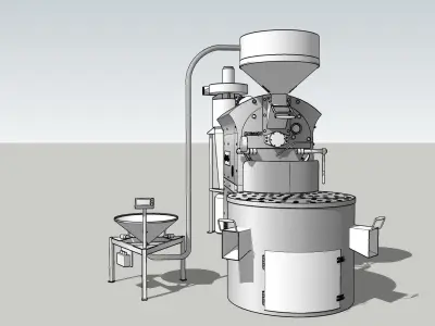 Coffee machine 3D model get