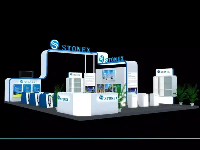 Exhibition - Area - 9X12-3DMAX2009-07 3D model
