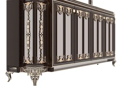 Chest of drawers 3D model 5
