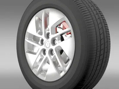 Vauxhall Vivaro wheel 2015 3D model
