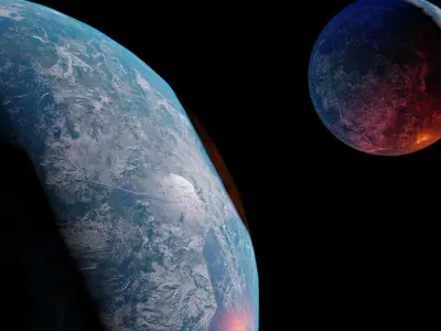 Sci-Fi Planets  3D model