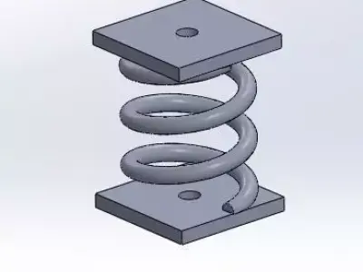 Mola spring Free 3D model purchase