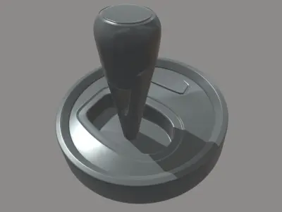 Gear Lever 01 Low-poly 3D model