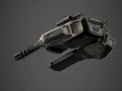Spacecraft Sci-Fi Free low-poly 3D model