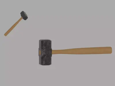 Sledge Hammer 3D model