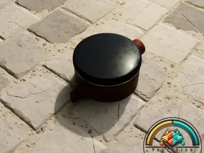 PMN-1 Anti-personnel landmine 3D model