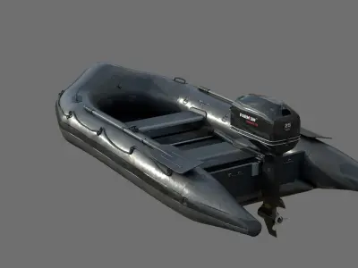 ASSAULT BOAT 3D model
