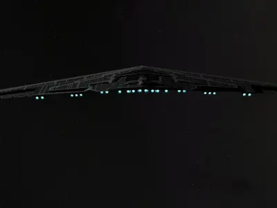Supremacy Type mega - class Star Dreadnought  3D model