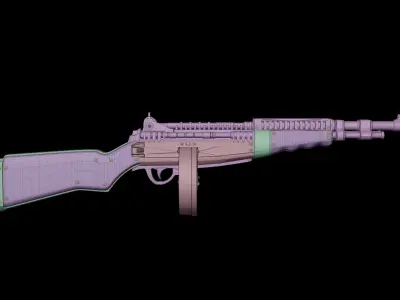 M14 prototype 3D model