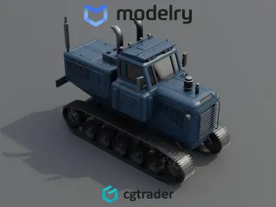 Snowcat 3D model buy