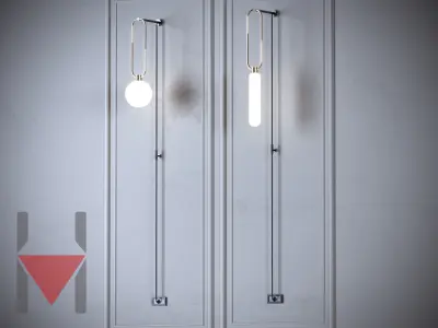 Wall Lights Free 3D model