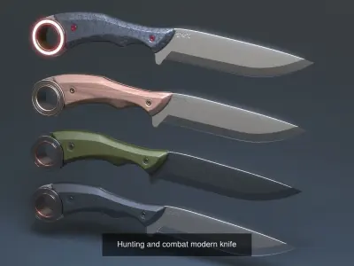 Hunting and combat modern knife and axe pack x2 purchase