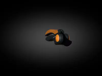 Softgrip Bypass Pruner Free 3D model