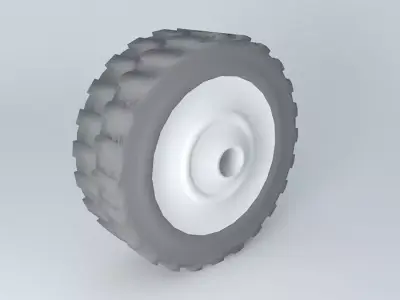tire wheel 3D model by raybearmass