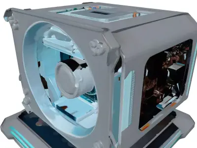 Holographic Map Projector Broken 3D model