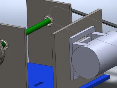 Simple mechanisam Free 3D model