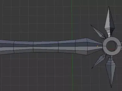 Leona blade Free low-poly 3D model