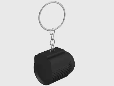  Space Ship Engine Keychain 