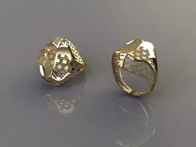 tutorial ring 3D print model order