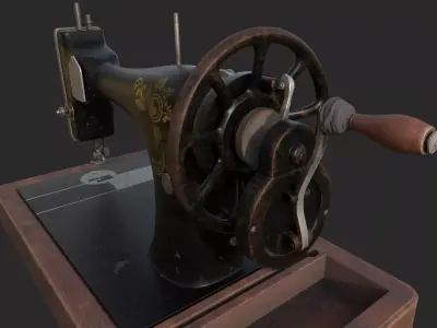 Sewing matchine 3D model