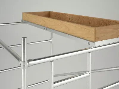 Scaffold tower 18 3D model