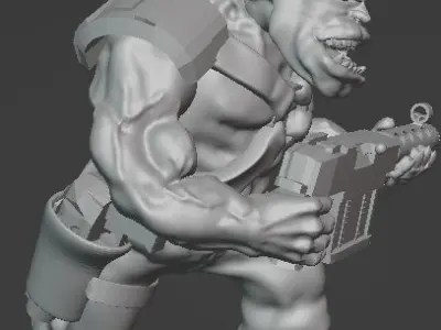 Ork kon boyz pack 2 3D print model