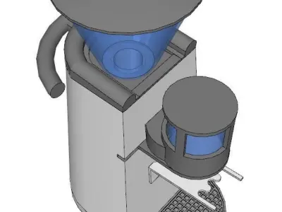 coffee mill 3D model purchase