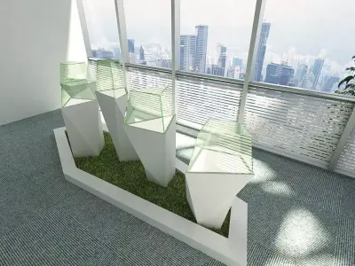 Exhibition - Area - 4X6-3DMAX2010-36 3D model