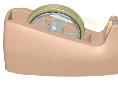 Tape Dispenser 3D model get