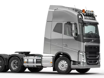 Volvo FH 6X4 Classic 3D model