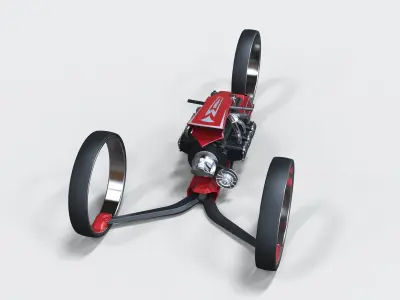 Trike concept 2 3D model