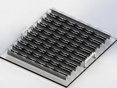 DIAL GAUGE SLOT TRAY Free 3D model