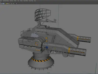 Sci-Fi Weapon Collection 3D model